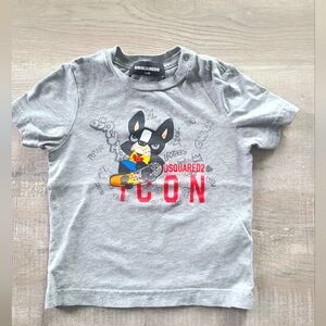 DSQUARED2 kids Dog-print T-shirt Size 24m
